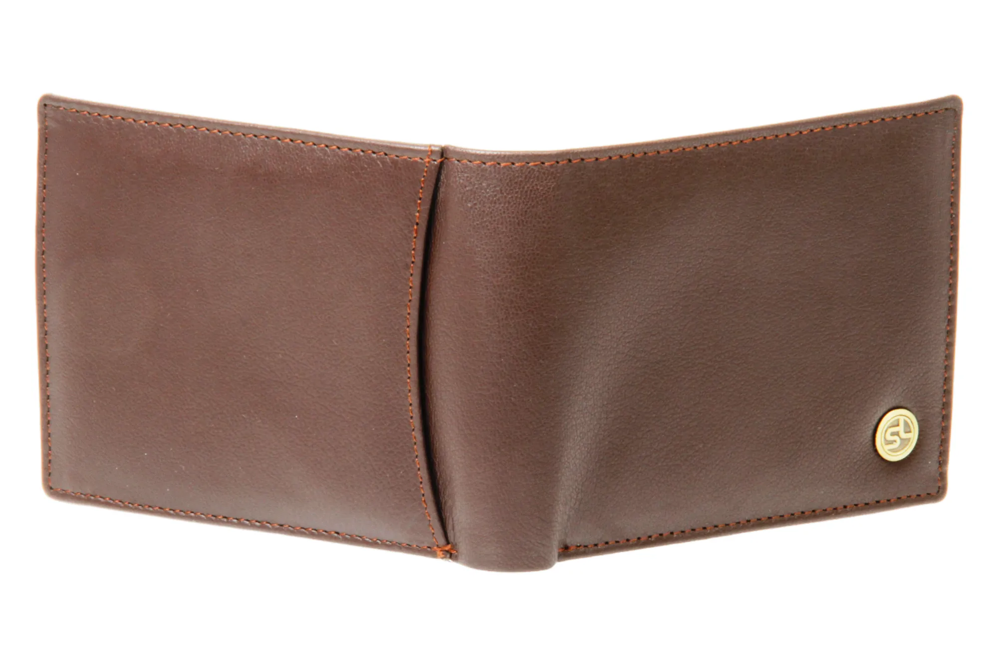 MENS LEATHER WALLET 42140 (BROWN)