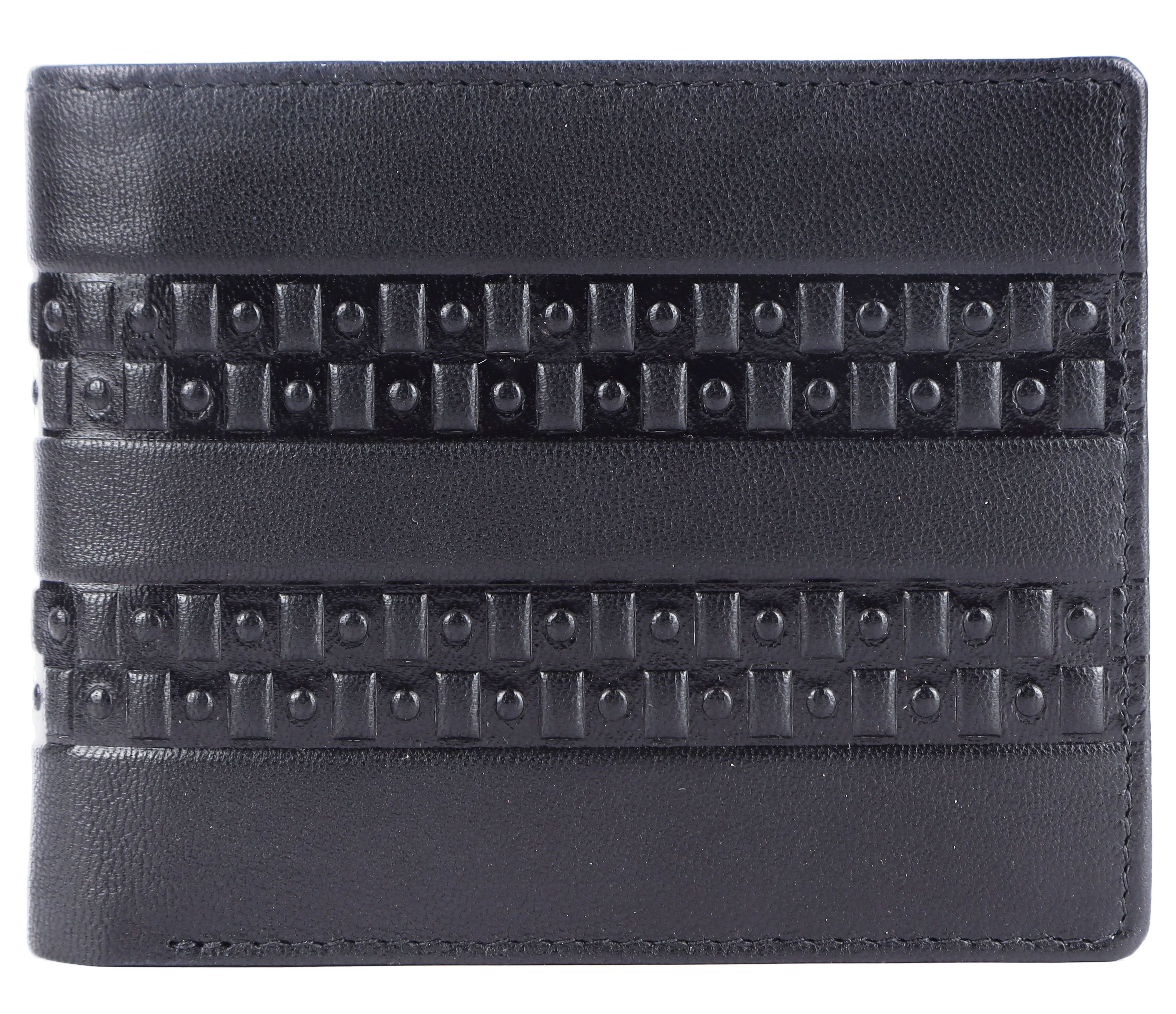 MENS LEATHER WALLET (RFID) 93704 (BLACK)