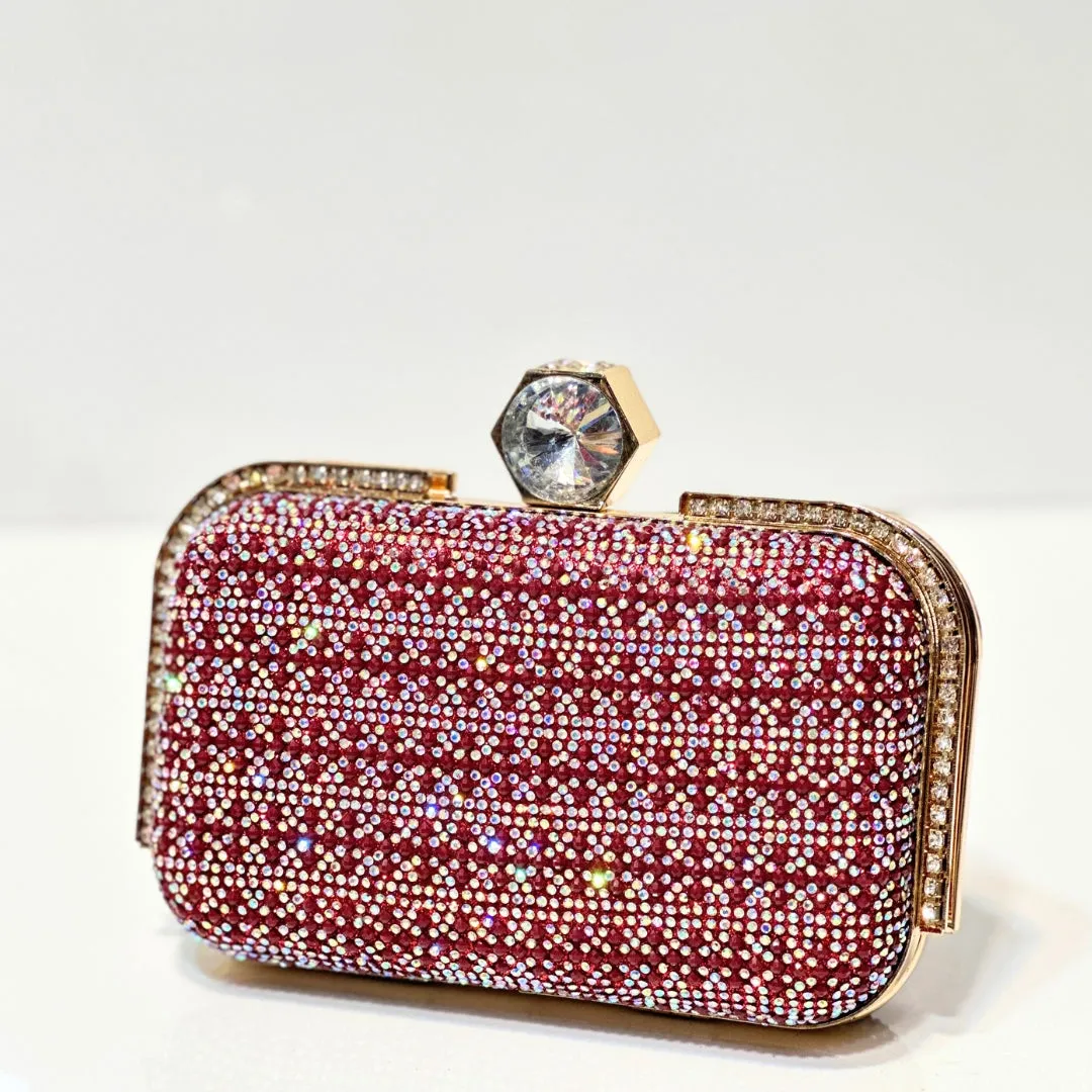 New Crystal Clutch (Two sided)