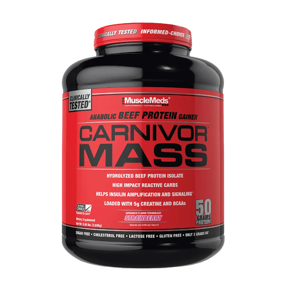 NFLA: Carnivor Mass - 100% Beef Protein Mass Gainer