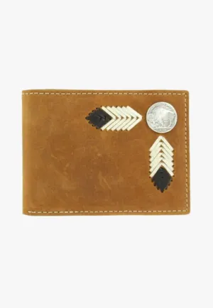 Nocona Mens Buffalo Nickel Bifold Wallet