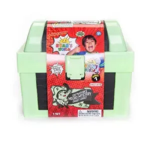 Open Box - Ryan's World Micro Glow in the Dark Treasure Chest