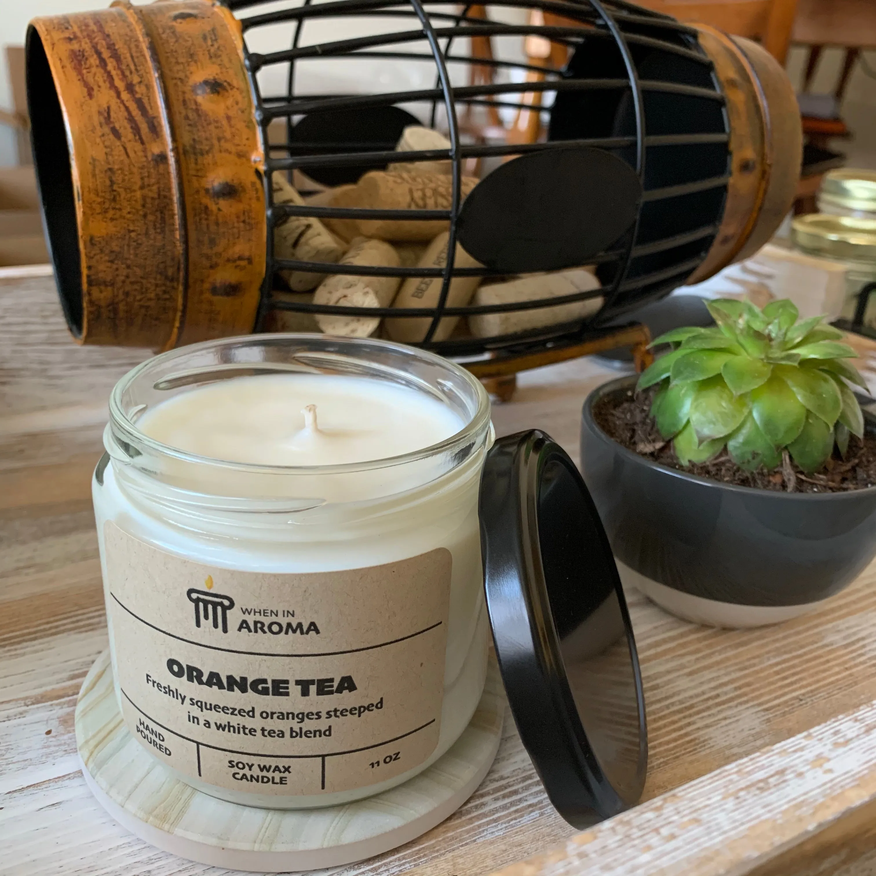 Orange Tea Soy Candle