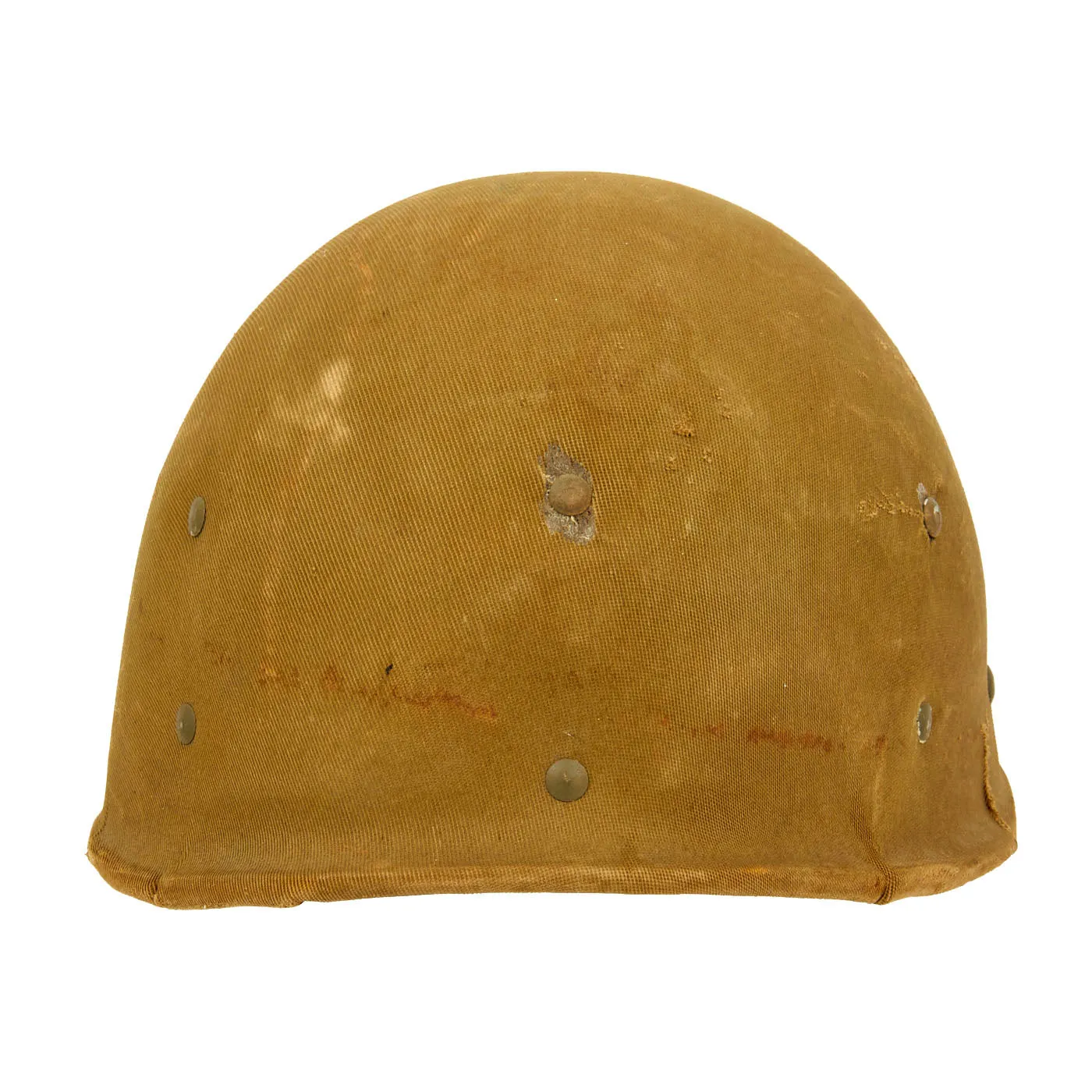 Original U.S. WWII Rare Hawley Paper Co M1 Helmet Liner With Rayon Suspension