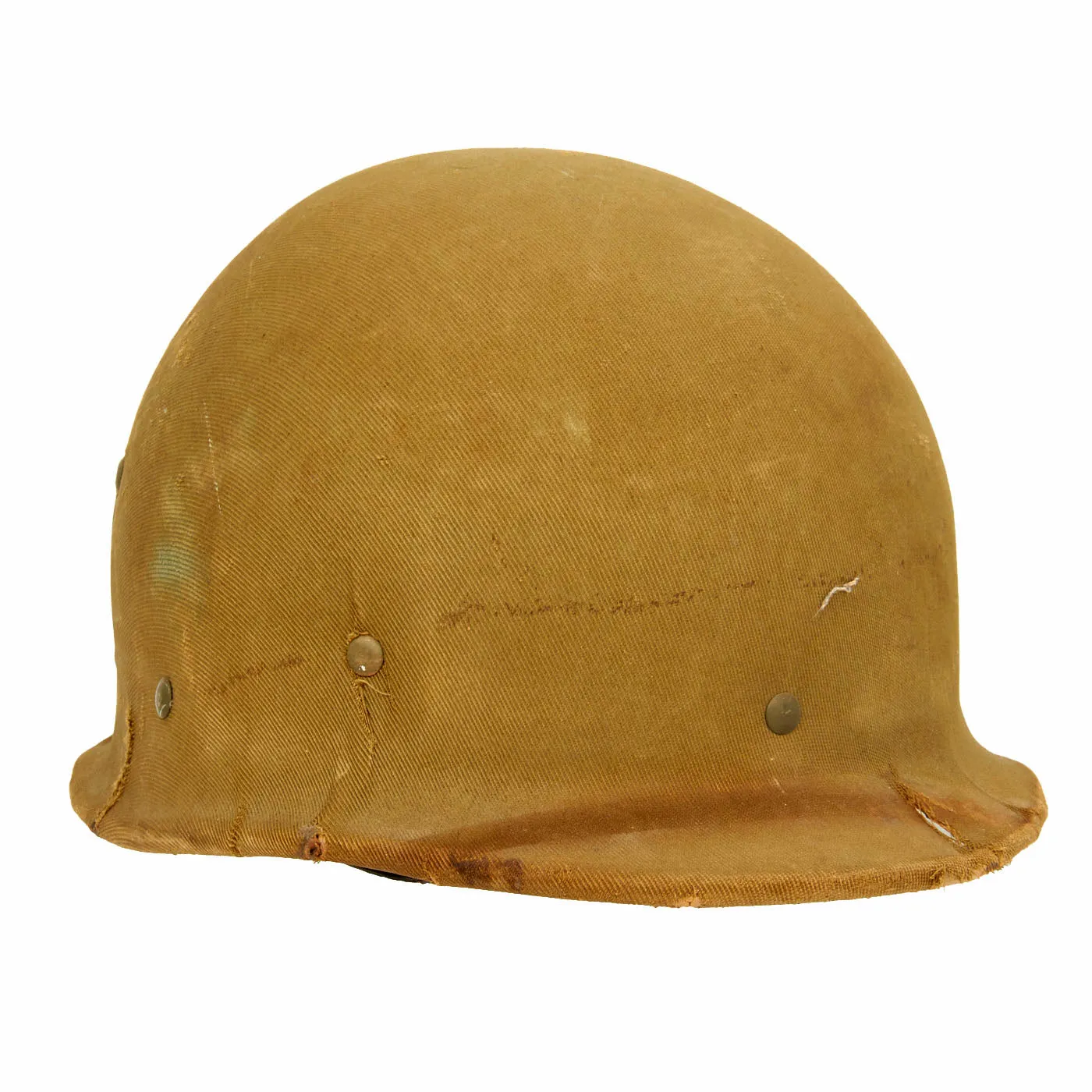 Original U.S. WWII Rare Hawley Paper Co M1 Helmet Liner With Rayon Suspension