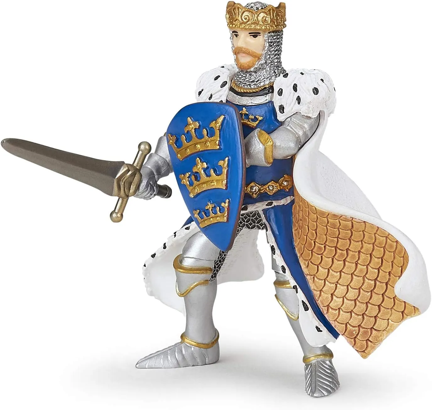 Papo Blue King Arthur Figure