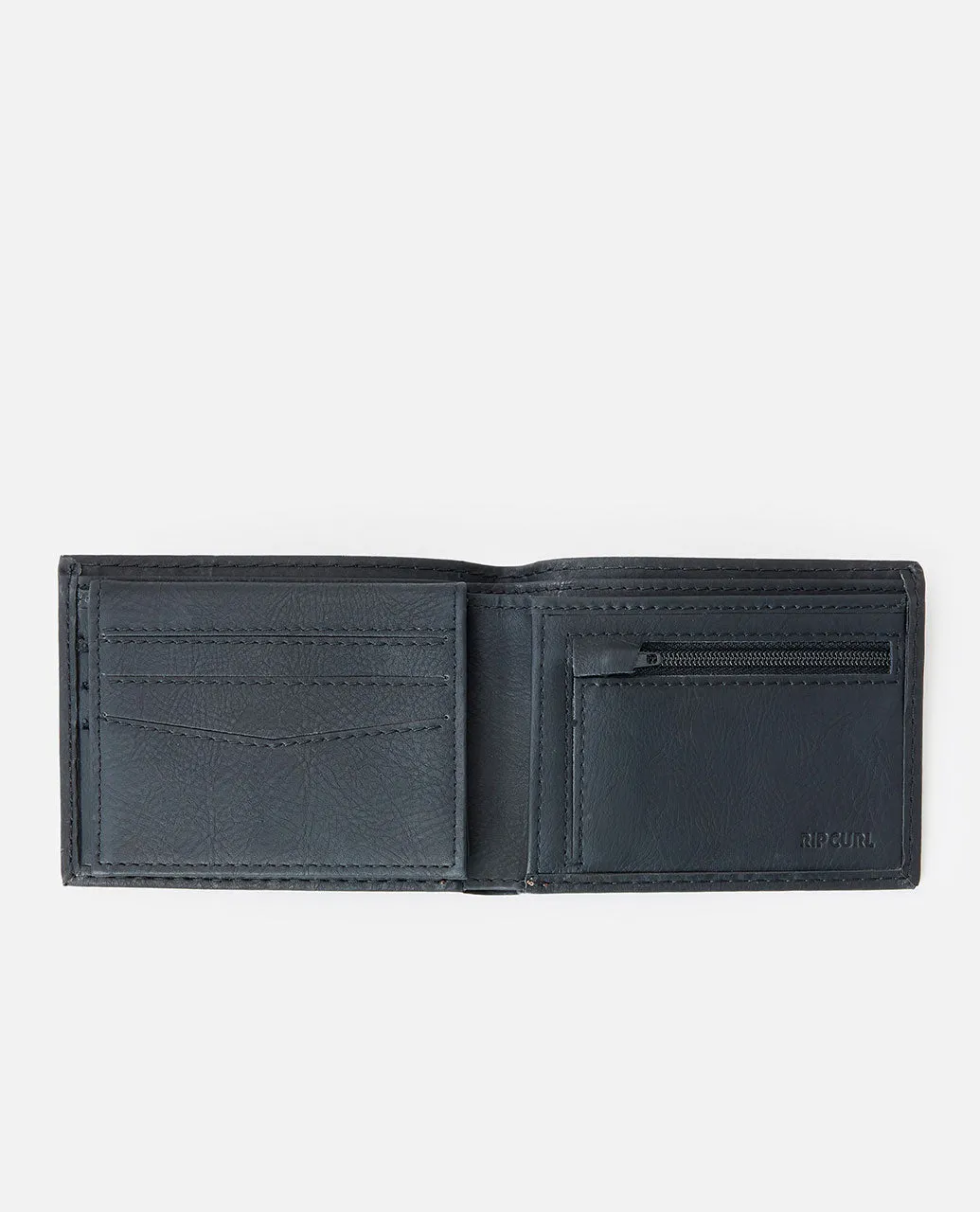 Patched PU All Day Wallet - Black