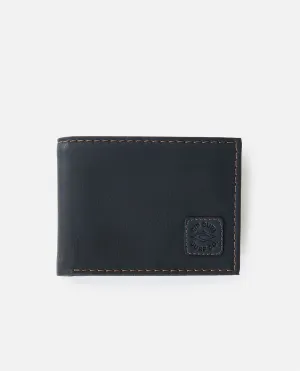 Patched PU All Day Wallet - Black