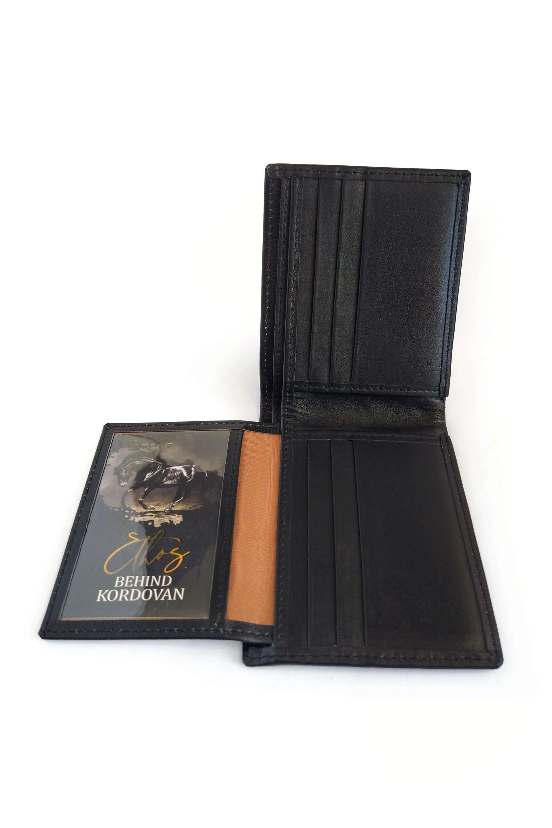 Plain Bifold Nappa Leather Wallet