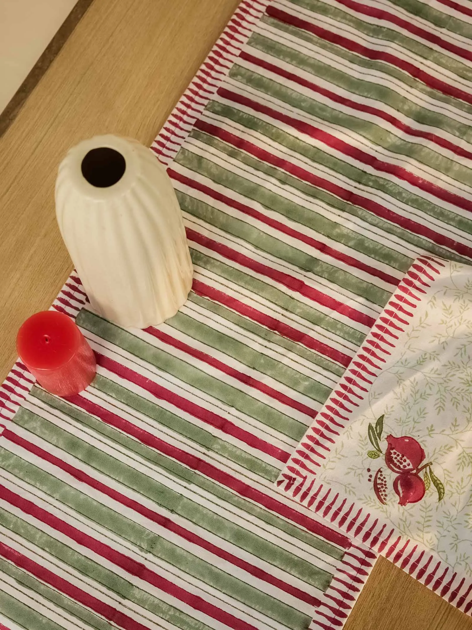 Pomegranate Table Runner