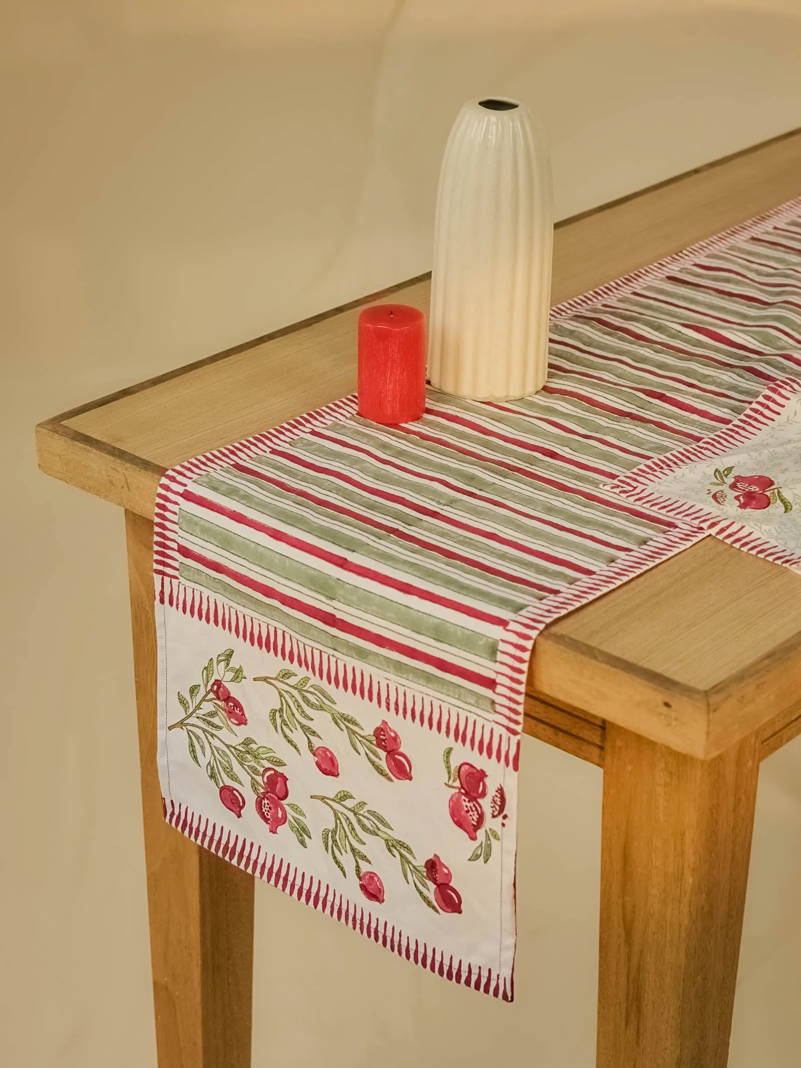 Pomegranate Table Runner