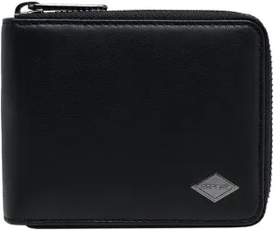 Replay Zip Around Coin, Note & Card Wallet Fm5240.001 In Black For Men