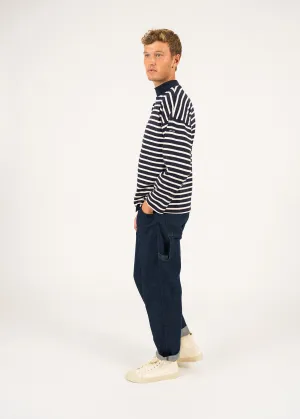 Seine oversize sailor striped shirt - SAINT JAMES 48N1W (NAVY/ECRU)