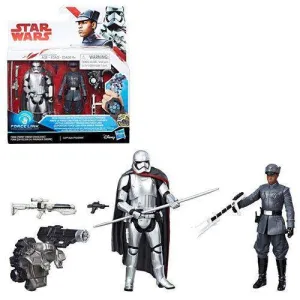 Star Wars: The Last Jedi - Finn (First Order Disguise) vs. Captain Phasma - 3 3/4-In