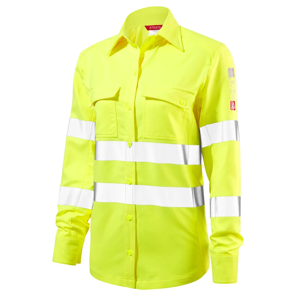 STRATA® ARC Hi-Viz Ladies Shirt (CL.1/ARC2/8.2CAL/CM²)