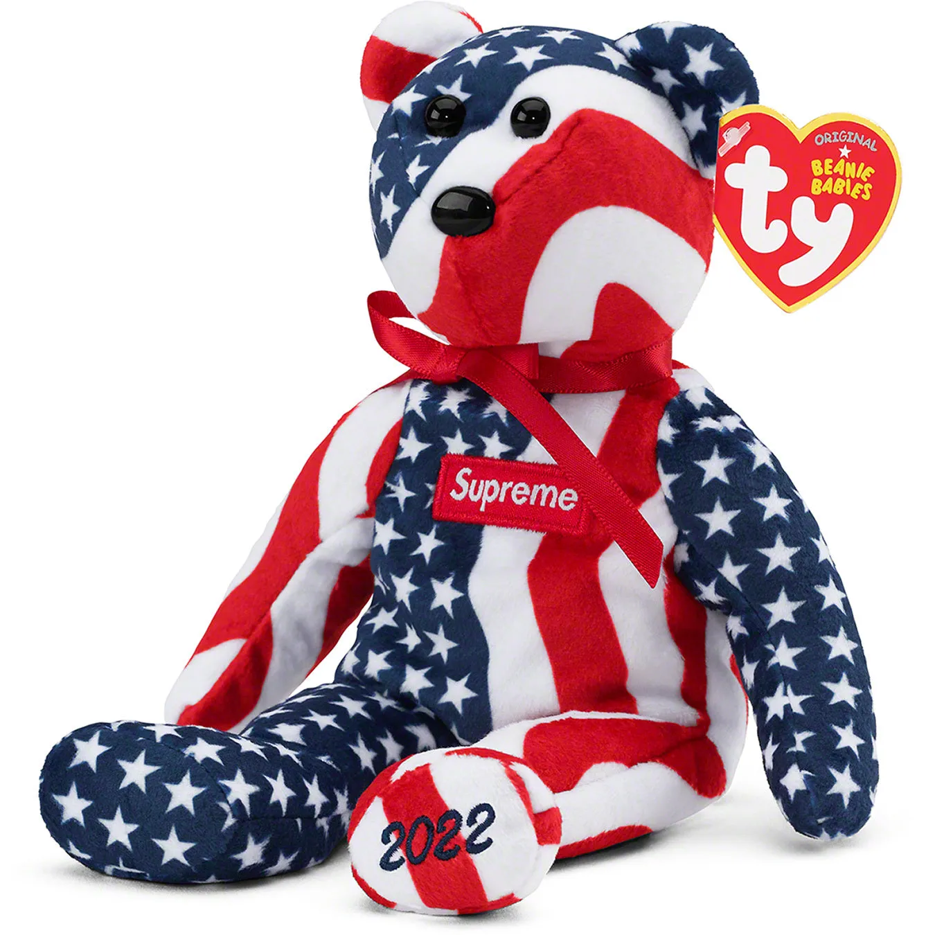 Supreme ty Beanie Baby Multicolor