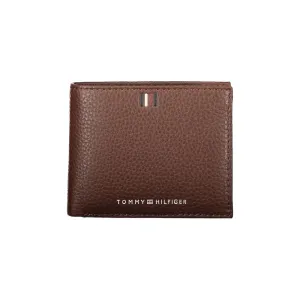 Tommy Hilfiger Elegant Leather Wallet with Contrast Details