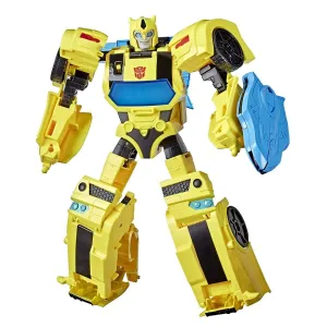 Transformers Bumblebee Cyberverse Adventures Battle Call Officer Class Bumblebee, Voice Activated Energon Power Lights And Sounds