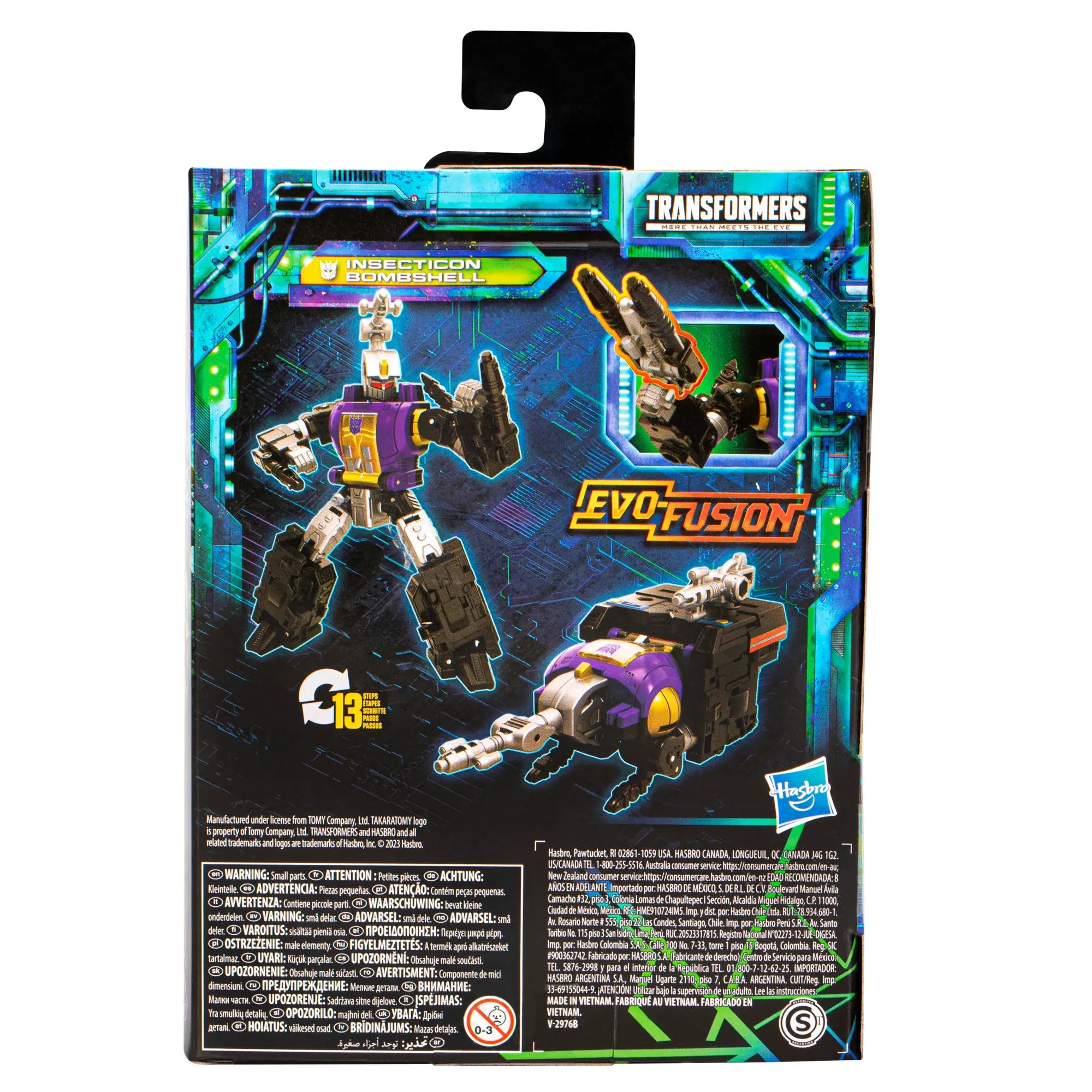 Transformers: Legacy Evolution - Deluxe Class Insecticon Bombshell Action Figure (F7200)