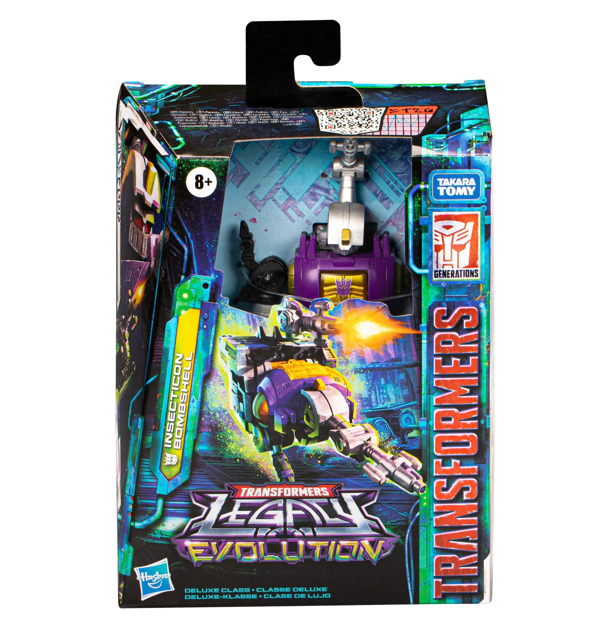 Transformers: Legacy Evolution - Deluxe Class Insecticon Bombshell Action Figure (F7200)