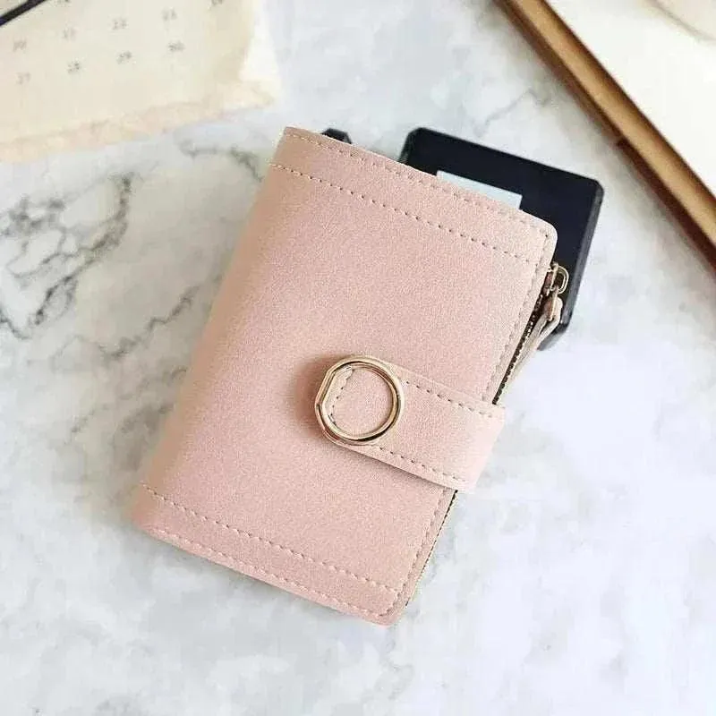 Trendy leather clutch - Stylish & Compact Wallet for Women - WWC010