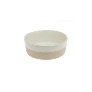 Two-Tone Dog Bowl