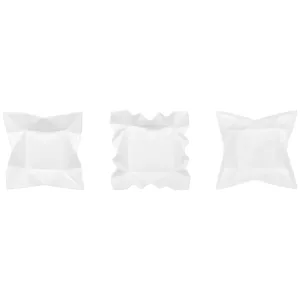 Villa & House Origami 3-Piece Set Catch All, White