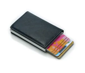 Vintage Professional Artificial Leather Small Card Holder For Men